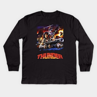 Thunder Warrior Kids Long Sleeve T-Shirt